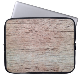 Housse Pour Ordinateur Portable Vieille texture en bois avec de beaux motifs natur