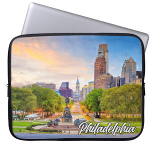 Housse Pour Ordinateur Portable Ville De Philadelphie, Pennsylvanie, États-Unis