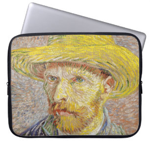 Housse Pour Ordinateur Portable Vincent van Gogh - Autoportrait avec Casquette de 