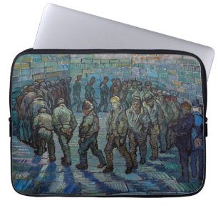 Housse Pour Ordinateur Portable Vincent van Gogh - La cour de la prison