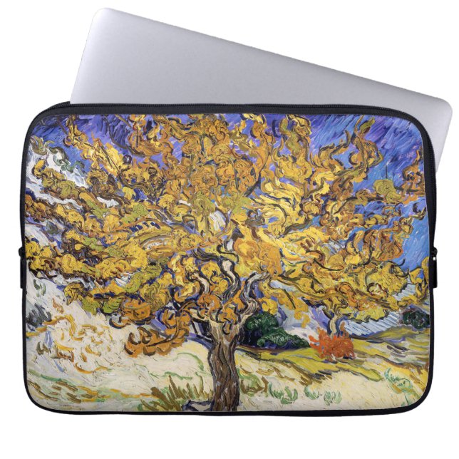 Housse Pour Ordinateur Portable Vincent van Gogh - Le Mulberry Tree (Devant)