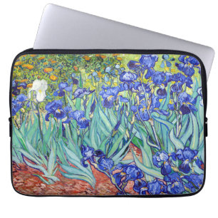 Housse Pour Ordinateur Portable Vincent Van Gogh peignant Les Iris