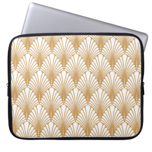 Housse Pour Ordinateur Portable vintage abstrait arabesque sans couture motif. Géa