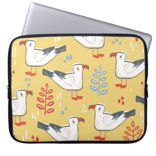Housse Pour Ordinateur Portable Vintage Feuilles  Motif naturel