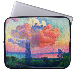 Housse Pour Ordinateur Portable Vintage Le nuage rose (1896)