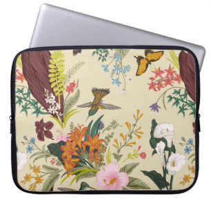 Housse Pour Ordinateur Portable vintage motif floral vintage sans soudure. Fichier
