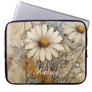 Housse Pour Ordinateur Portable Vintage Shabby Chic