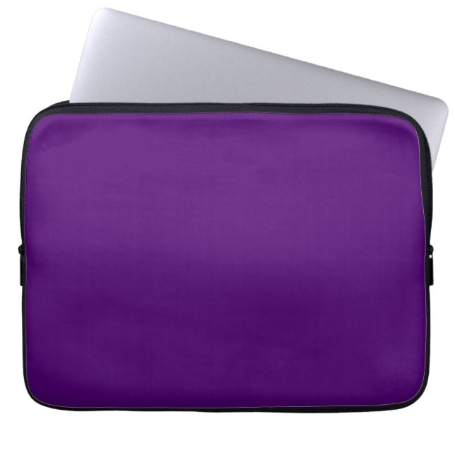 Housse Pour Ordinateur Portable Violet royal (couleur solide) (Devant)