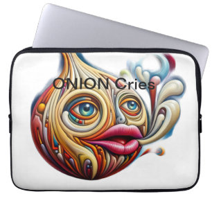 Housse Pour Ordinateur Portable 🎨 Vivez le voyage émotionnel d'une ONION.
