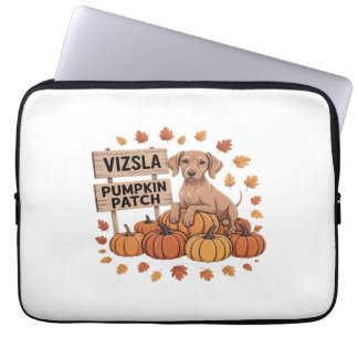 Housse Pour Ordinateur Portable Vizsla Citrouille Patch Amoureux de les chiens Tha
