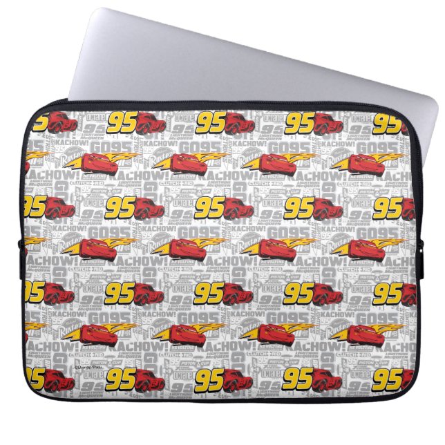 Housse Pour Ordinateur Portable Voitures 3 | Lightning McQueen 95 Motif (Devant)