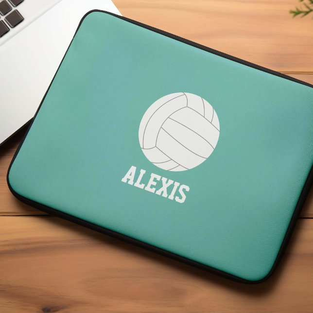Housse Pour Ordinateur Portable Volleyball Personnalisé Enfants (Créateur téléchargé)
