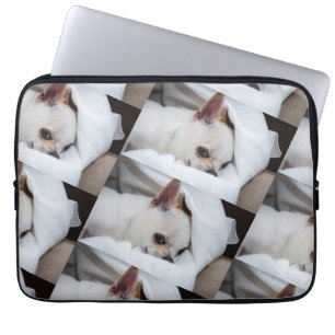 Housse Pour Ordinateur Portable Votre chiot chien de compagnie photo personnalisée