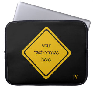 Housse Pour Ordinateur Portable votre panneau routier