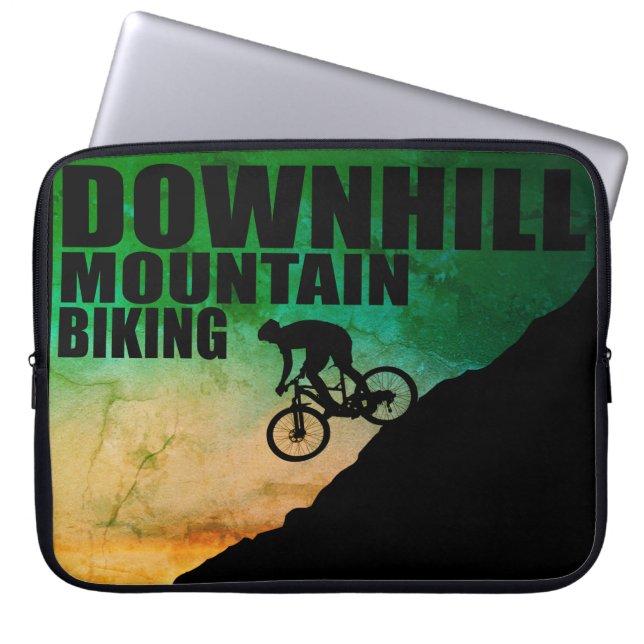 Housse Pour Ordinateur Portable VTT Downhill (Devant)