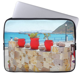 Housse Pour Ordinateur Portable Vue sur la mer