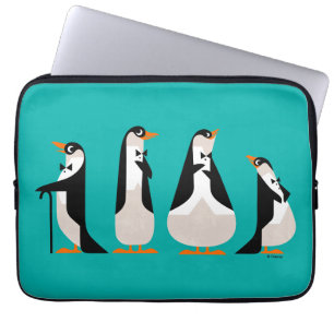 Housse Pour Ordinateur Portable Waiters pingouins