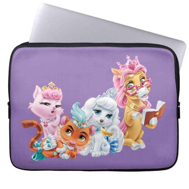 Housse Pour Ordinateur Portable Whisker Haven | Pris et choyés (Devant)