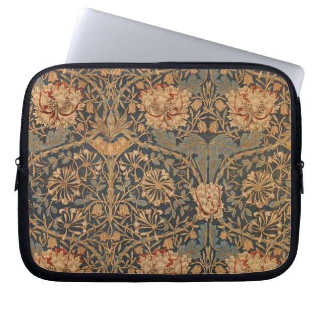 Housse Pour Ordinateur Portable William Morris Honeysuckle Rich Wallpaper (Devant)