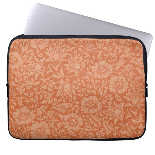 Housse Pour Ordinateur Portable William Morris Mallow Fond d'écran floral (Devant)