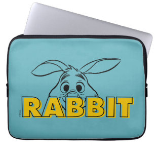 Housse Pour Ordinateur Portable Winnie l'Ooh   Peek-A-Boo de lapin