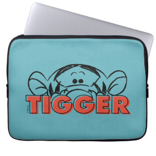 Housse Pour Ordinateur Portable Winnie l'Ooh   Tigger Peek-A-Boo