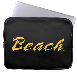 Housse Pour Ordinateur Portable Wordmark Beach