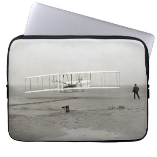 Housse Pour Ordinateur Portable Wright Brothers Flyer First Plane Flight Aviation