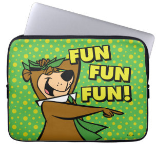 Housse Pour Ordinateur Portable Yogi Bear Fun Amusant