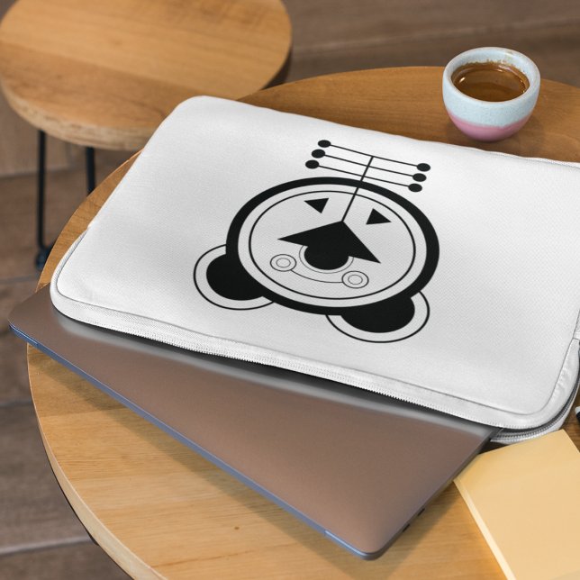 Housse Pour Ordinateur Portable Zodiaque céleste du dragon de Tatsu (Carry bold zodiac energy everywhere with the Tatsu Dragon laptop sleeve.)