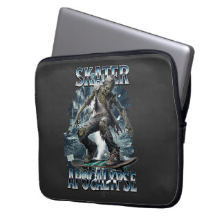 HOUSSE POUR ORDINATEUR PORTABLE ZOMBIE SKATER APOCALYPSE