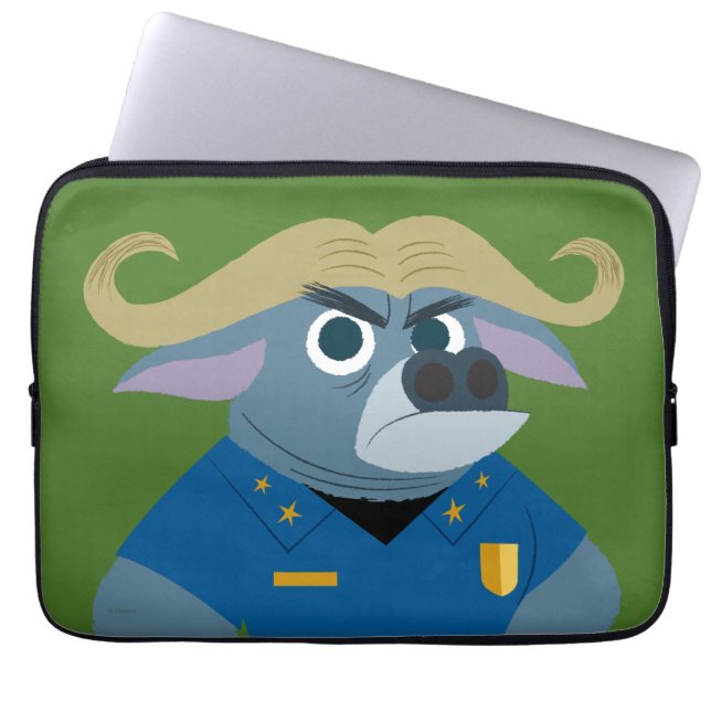 Housse Pour Ordinateur Portable Zootopia | Chef Bogo (Devant)