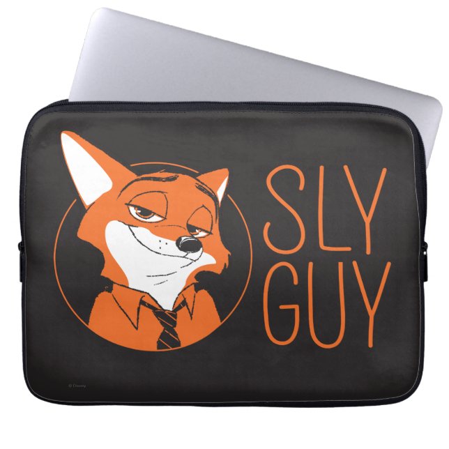 Housse Pour Ordinateur Portable Zootopia | Nick Wilde - Sly Guy (Devant)