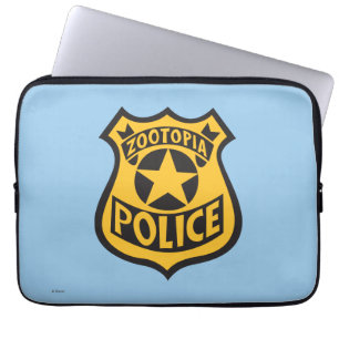 Housse Pour Ordinateur Portable Zootopie Insigne de police de Zootopia