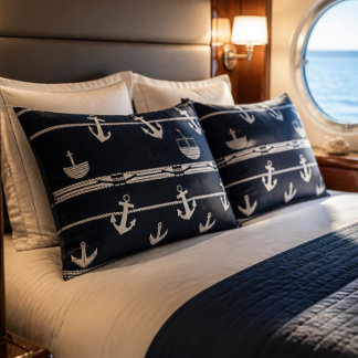 Housses de coussin sur le thème nautique