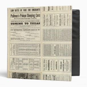 Houston and Texas Central Railway through Texas Binder
