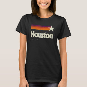 Houston City Texas Cool Distressed Casual American T-Shirt