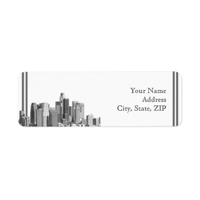 Houston Destination Return Address (Front)