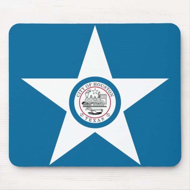 Houston Flag Mouse Pad (Front)