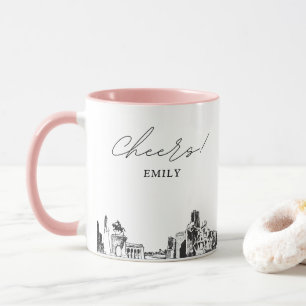 Houston Mariage Personnalisé Café Mug