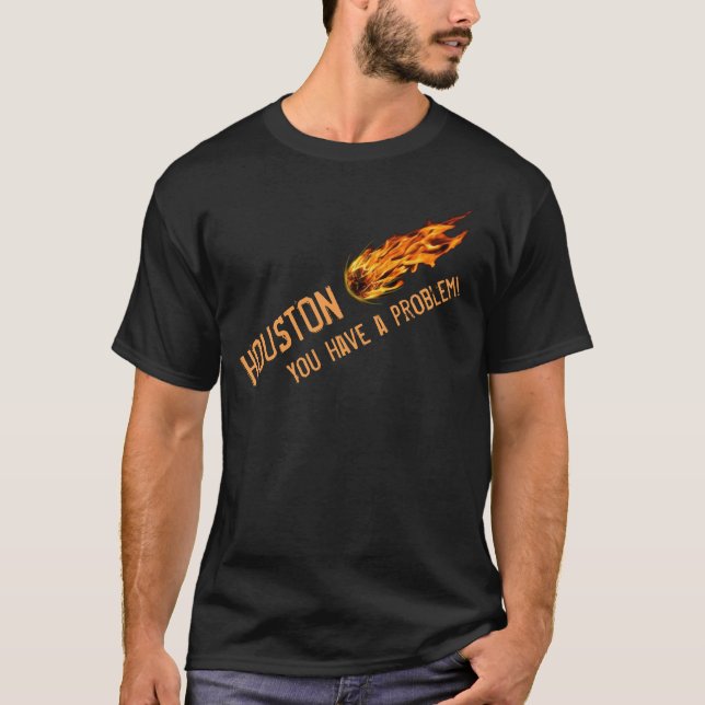 Houston Meteor Watch T-Shirt (Front)