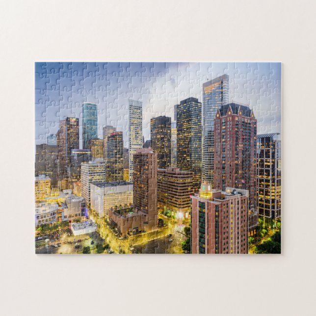 Houston Modern Buildings Jigsaw Puzzle (Horizontal)