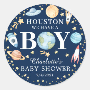 Houston Nous Avons Un Petit Autocollant De Faveur 