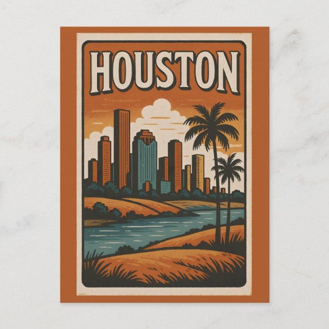 HOUSTON Postcard (Front)