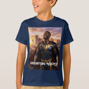 HOUSTON ROCKS - SUPERHERO T-Shirt