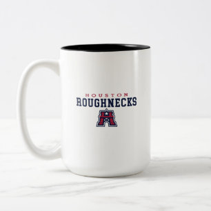 Houston Roughnecks Two-Tone Coffee Mug