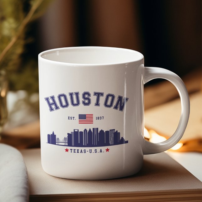 Houston Skyline in Modern Style Coffee Mug (Creator Uploaded)