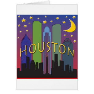 Houston Skyline nightlife