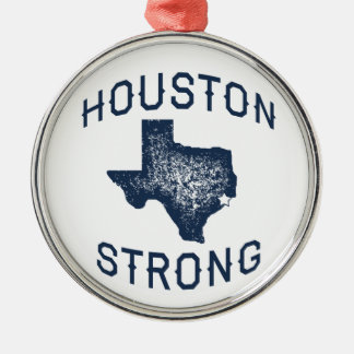 Houston Strong - Harvey Metal Ornament
