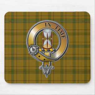 Houston Tartan & Badge Mouse Pad